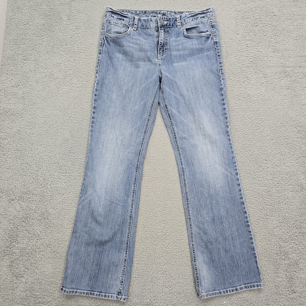 TOMMY HILFIGER Jeans Womens 12 Denim Jeans American Hope Bootcut Mid Rise Y2K